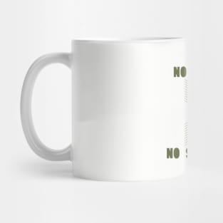 No Surprises, green Mug